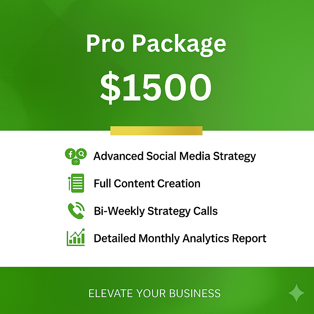 Pro Package – Growth Accelerator