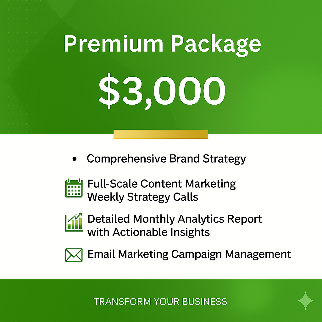 Premium Package – Brand Expansion Suite
